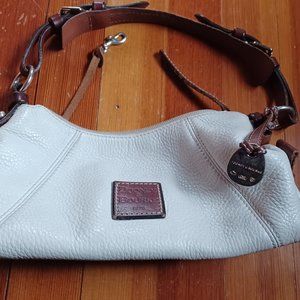 Dooney & Bourke cream colored leather purse